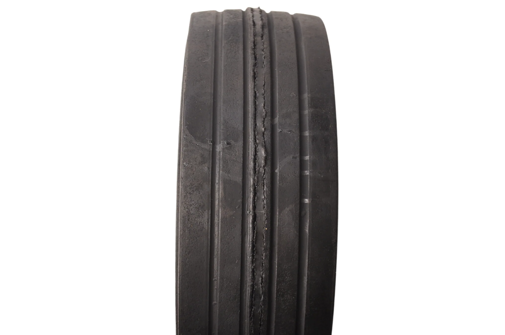 Knott los wiel voor neuswiel 225 x 70 mm - massief rubberen wiel met stalen velg - Image 4