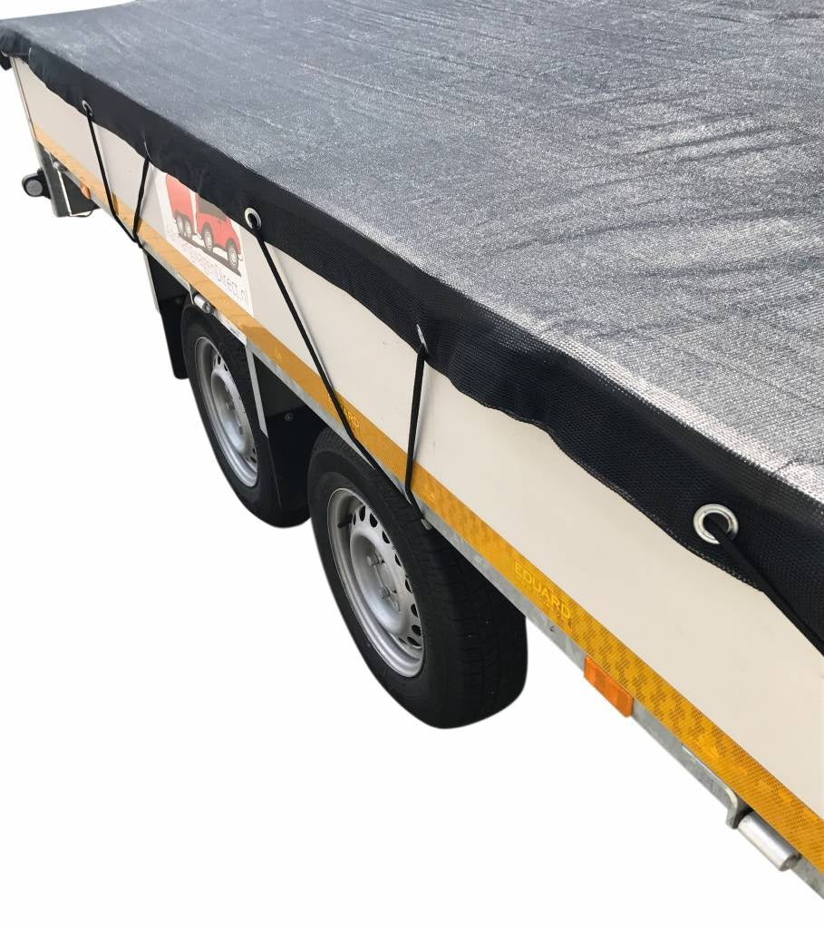 Premium aanhangernet - gaasnet - 500x250 cm - inclusief elastiek rondom - UV bestendig - Image 3