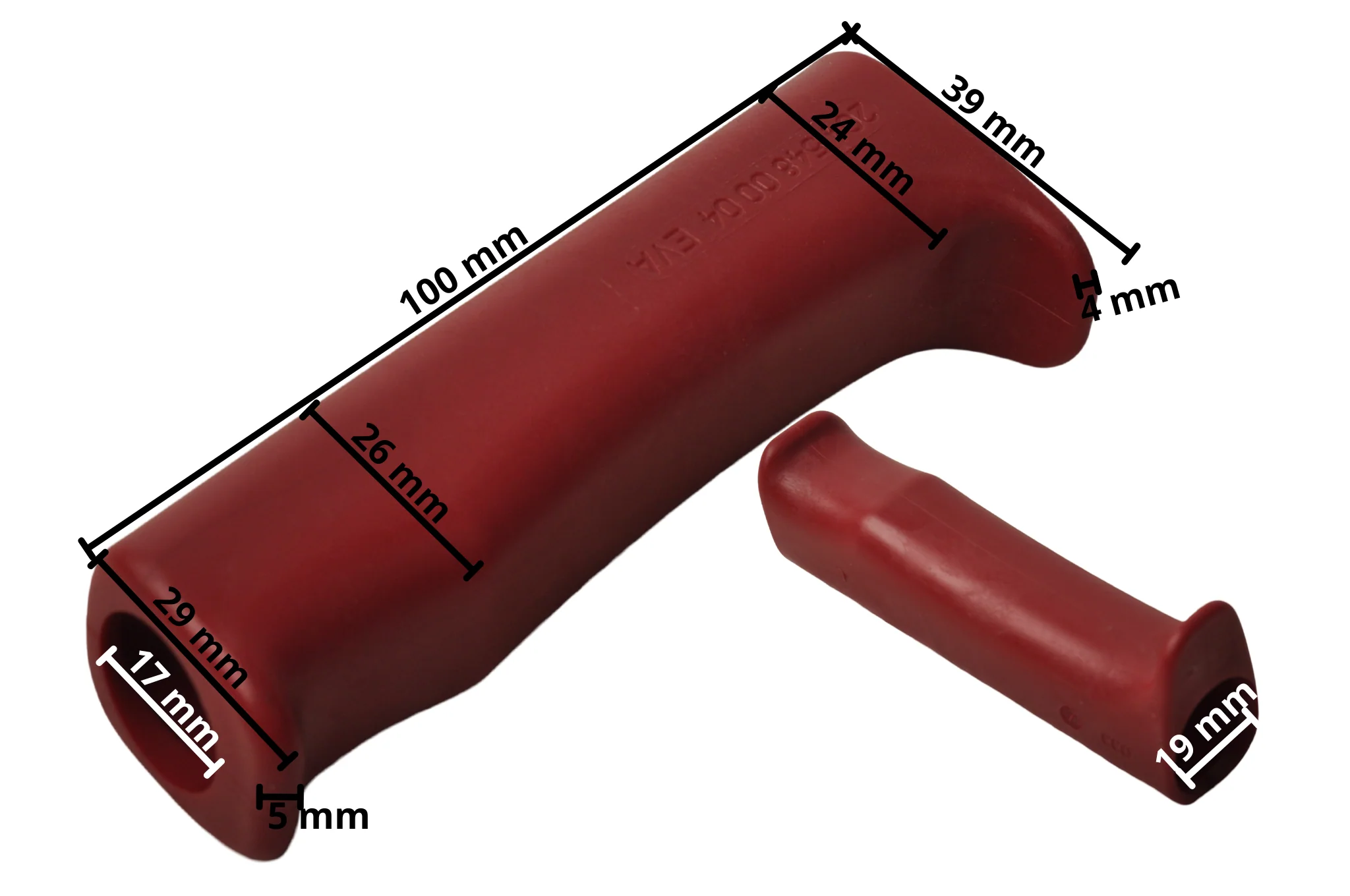 AL-KO handrem handgreep  - rood - geschikt voor AL-KO handrem - Image 7