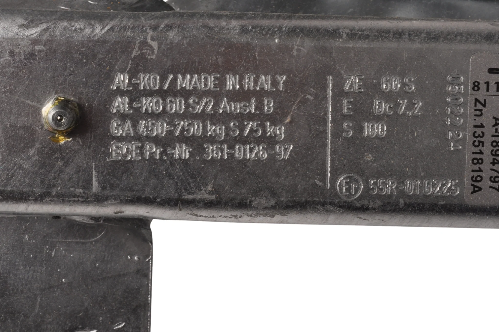 AL-KO oplooprem aanhanger - 60S/2 - maximaal trekvermogen: 750 kg - V-dissel aansluiting - Image 7