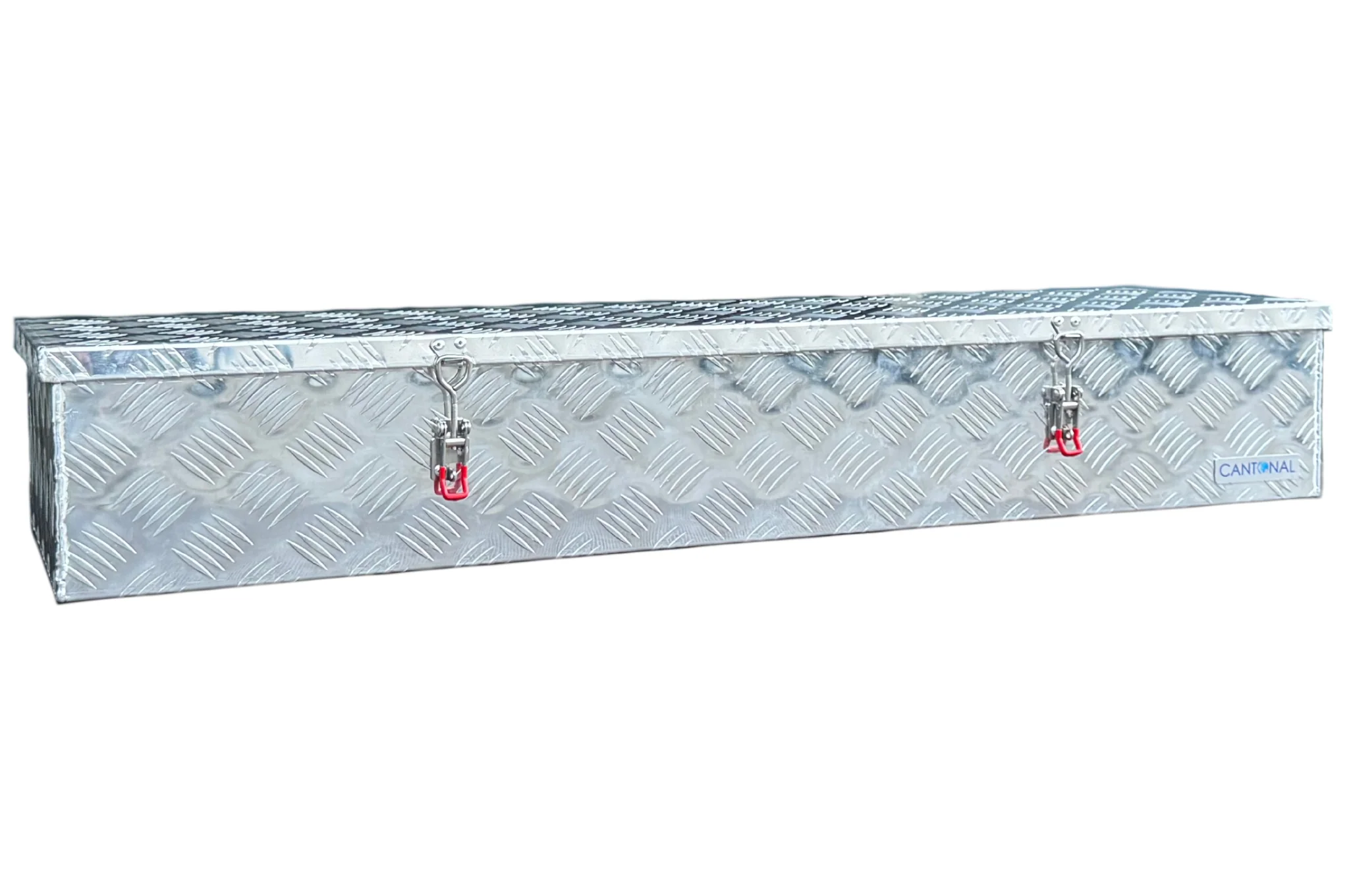 Aluminium disselkist 1200x380x195 mm - 2,5 mm wanddikte - ideaal voor plateauwagens en autotransporters - water- en stofdicht - incl. spansluiting - Image 4