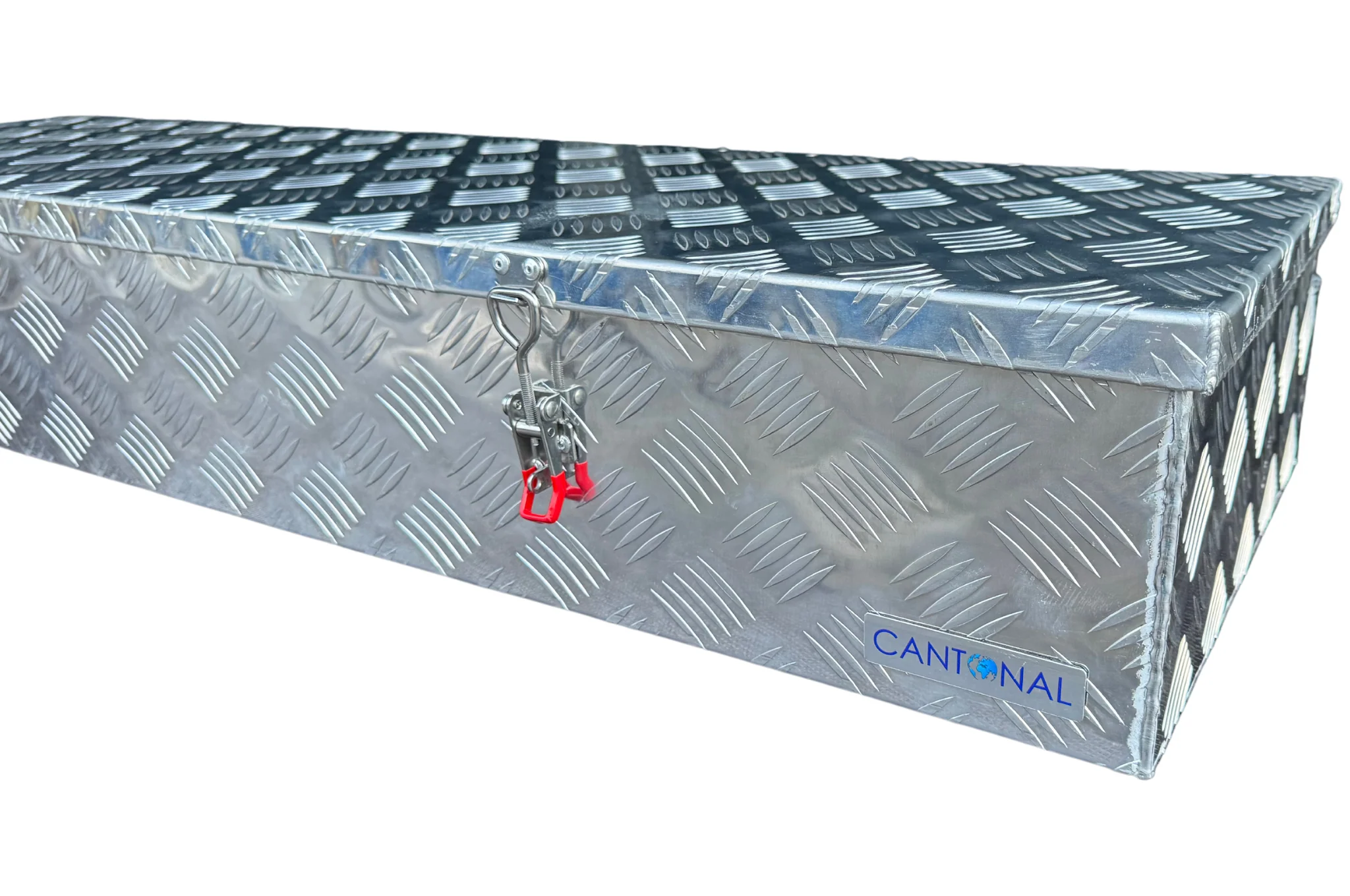 Aluminium disselkist 1200x380x195 mm - 2,5 mm wanddikte - ideaal voor plateauwagens en autotransporters - water- en stofdicht - incl. spansluiting - Image 7