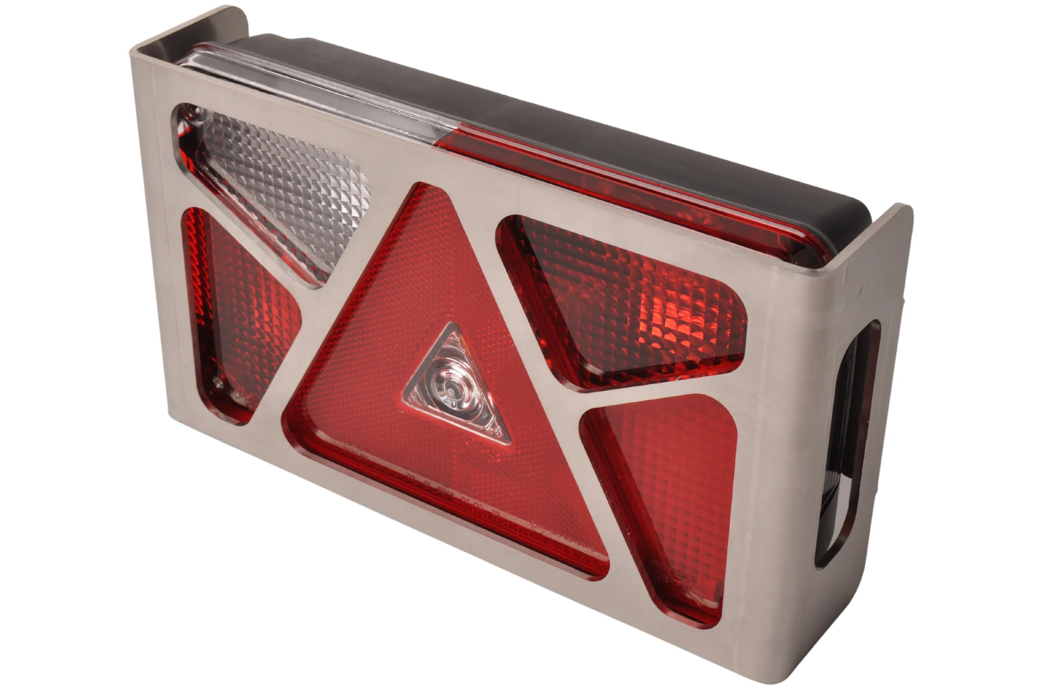 Beschermrek Aspock Multipoint 5 met vrije driehoek 245x140x65 mm - RVS materiaal - Image 4