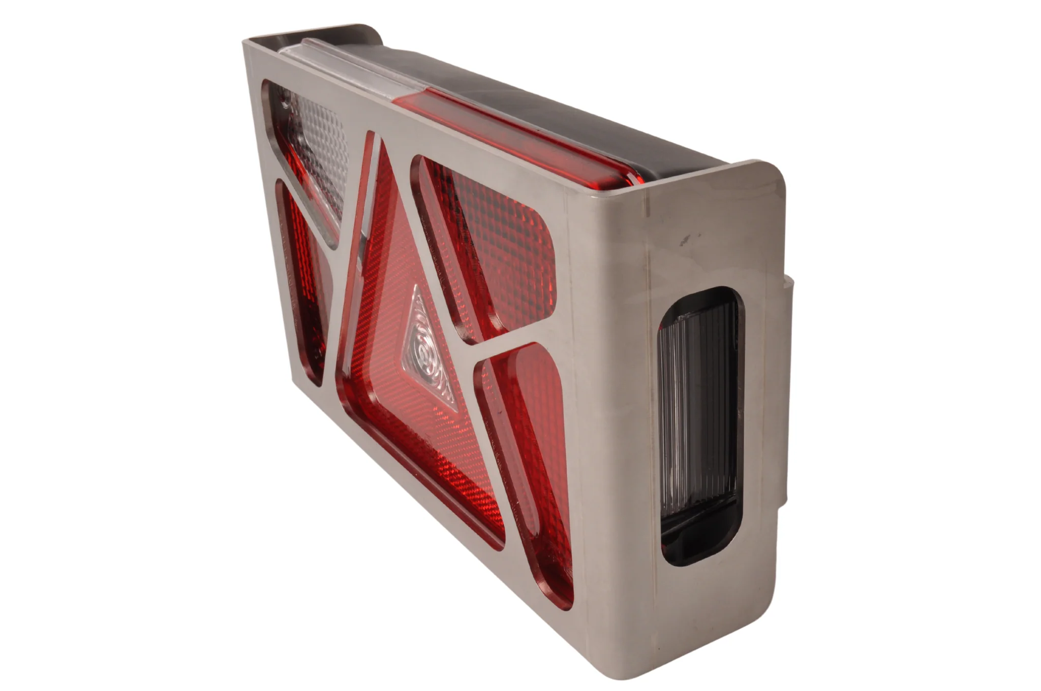 Beschermrek Aspock Multipoint 5 met vrije driehoek 245x140x65 mm - RVS materiaal - Image 5