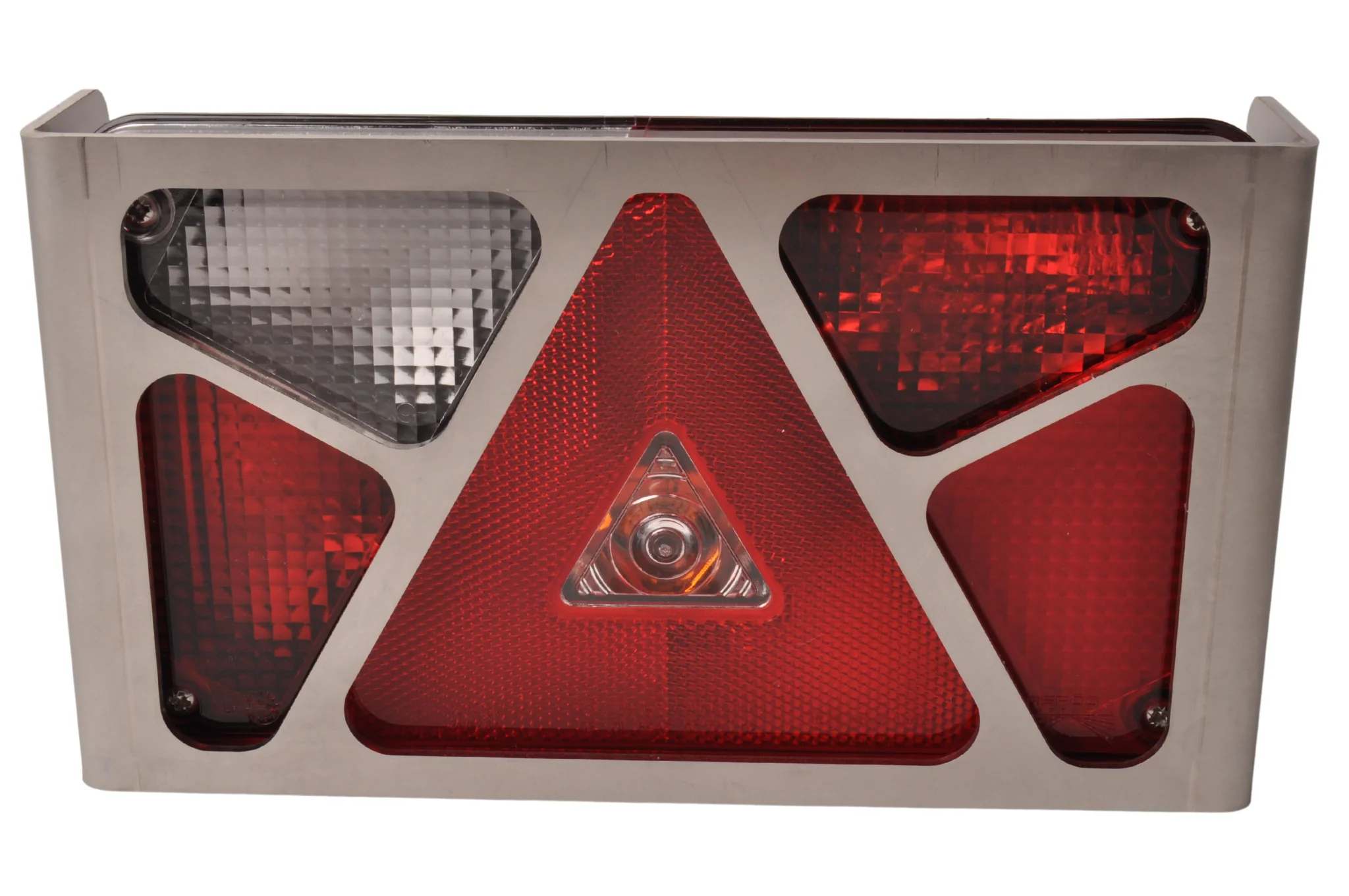 Beschermrek Aspock Multipoint 5 met vrije driehoek 245x140x65 mm - RVS materiaal - Image 6