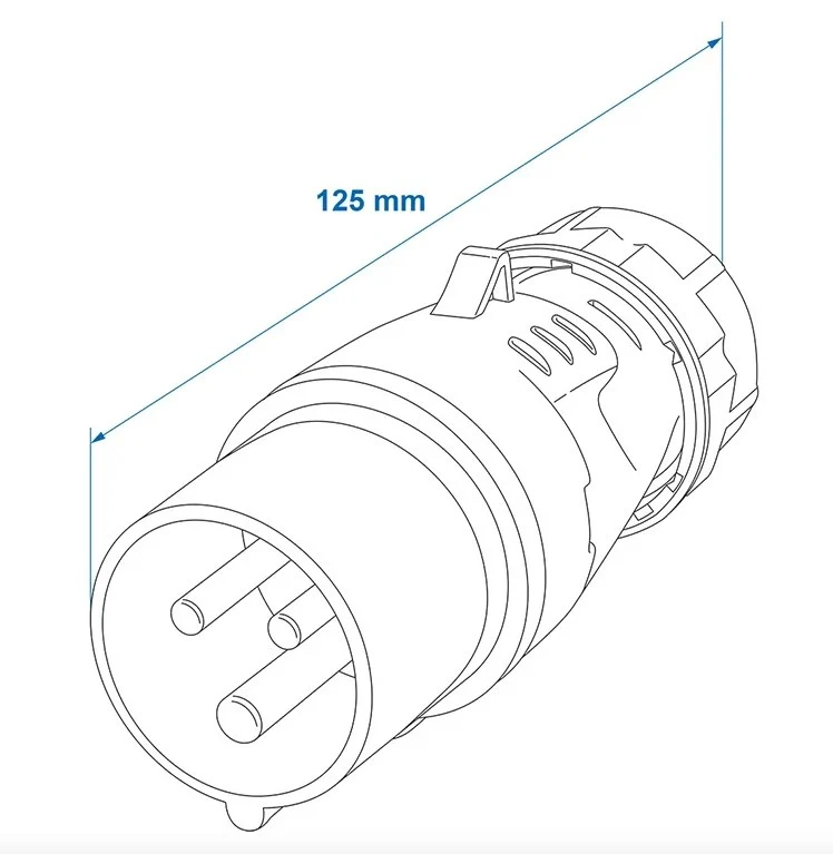 CEE stekker 16A - (M) - Image 5