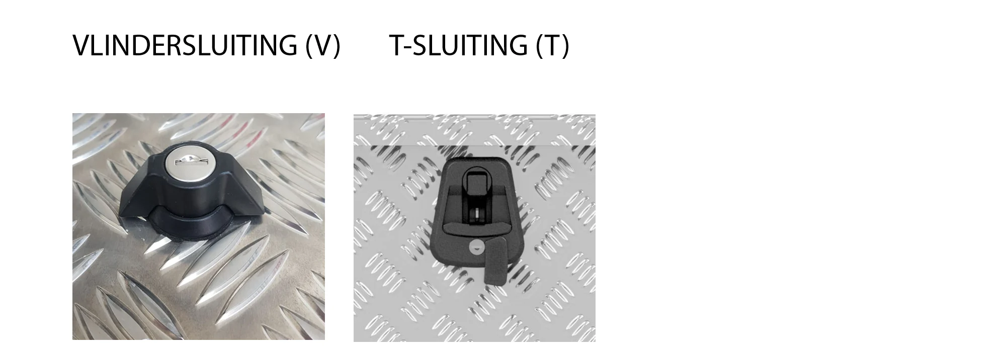 DE HAAN BOX OH - 600x400x400 mm - waterdichte en stofdichte aluminium traanplaat disselbak - voorzien van vlinderslot of t-sluiting - Image 7