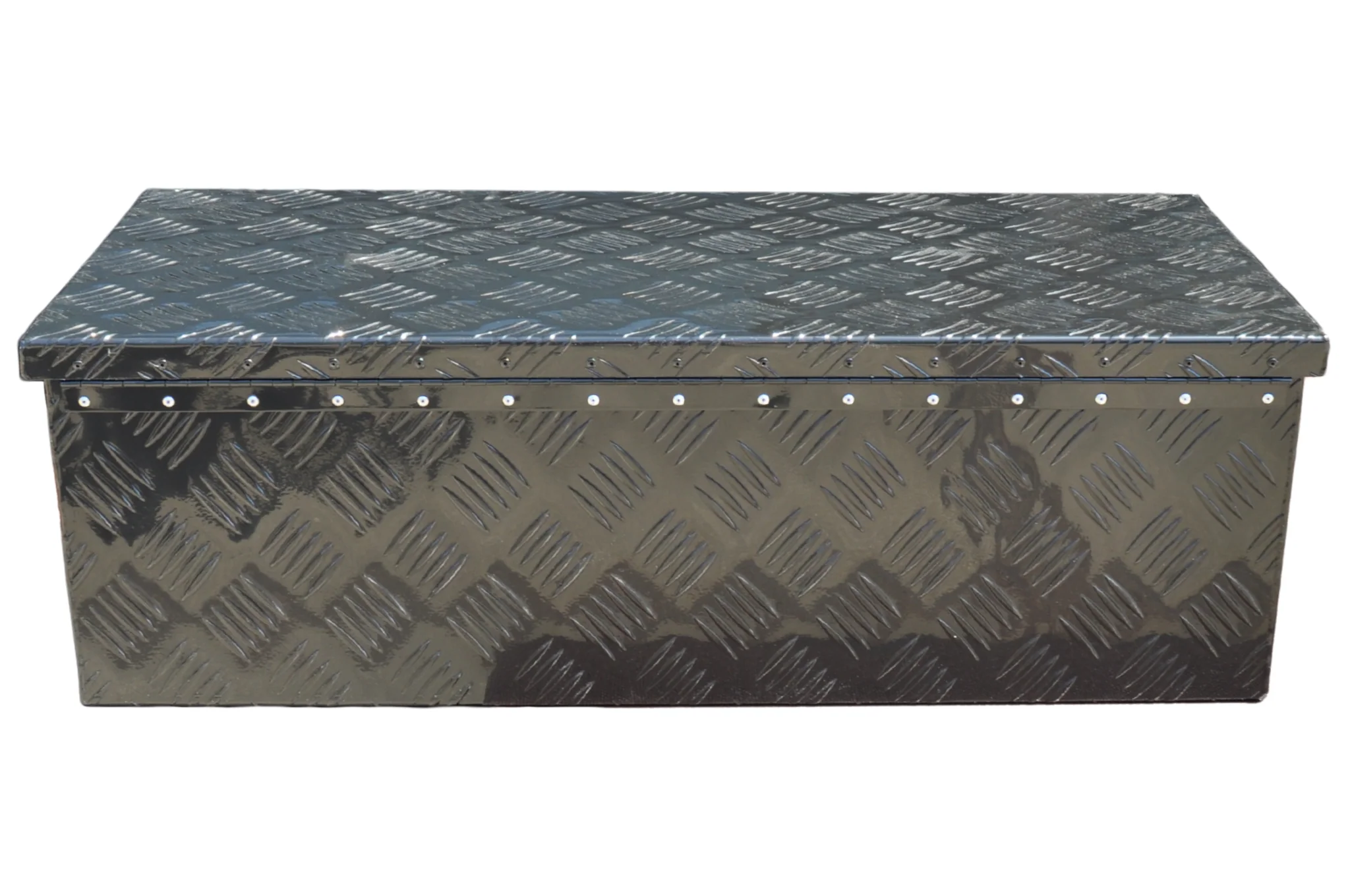 Traanplaat aluminium disselkist/gereedschapkist/disselbak 765x330x245 mm -  inclusief geïntegreerd slot - 2,5 mm dik materiaal - Image 5