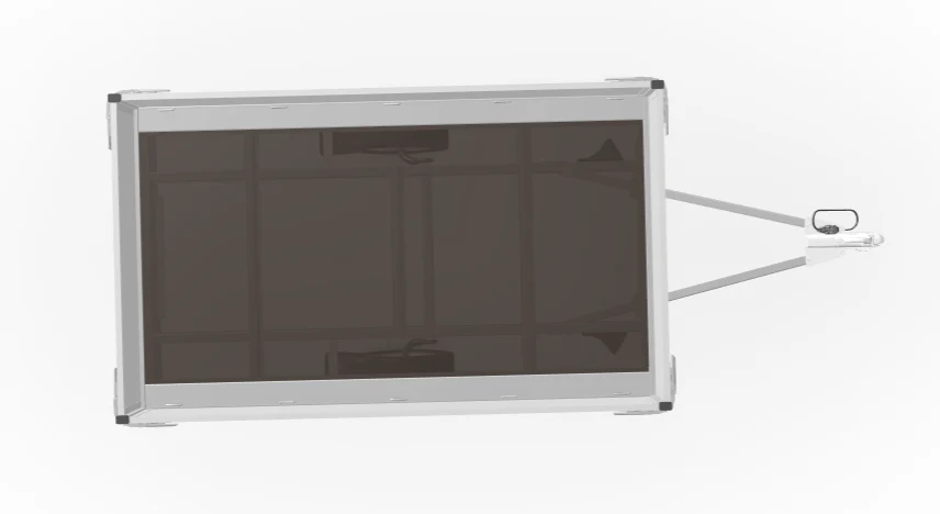 Ongeremde Eduard plateauwagen - 256x150 cm - 750 kg bruto laadvermogen - 63 cm laadvloerhoogte - 30 cm borden - Image 8