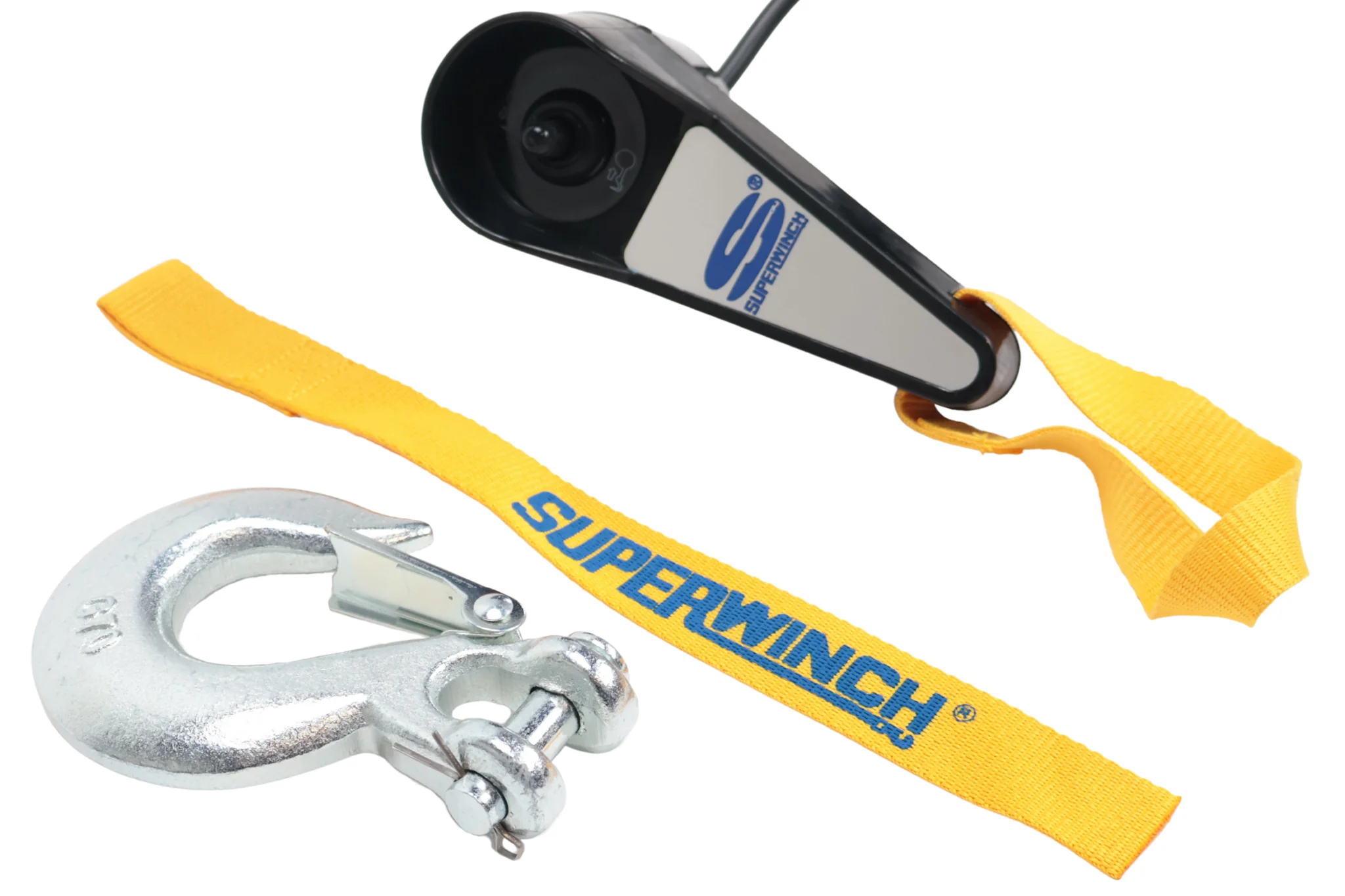 Elektrische lier 3500 kg - 28 meter staalkabel inclusief haak en kabelrollen - Image 5