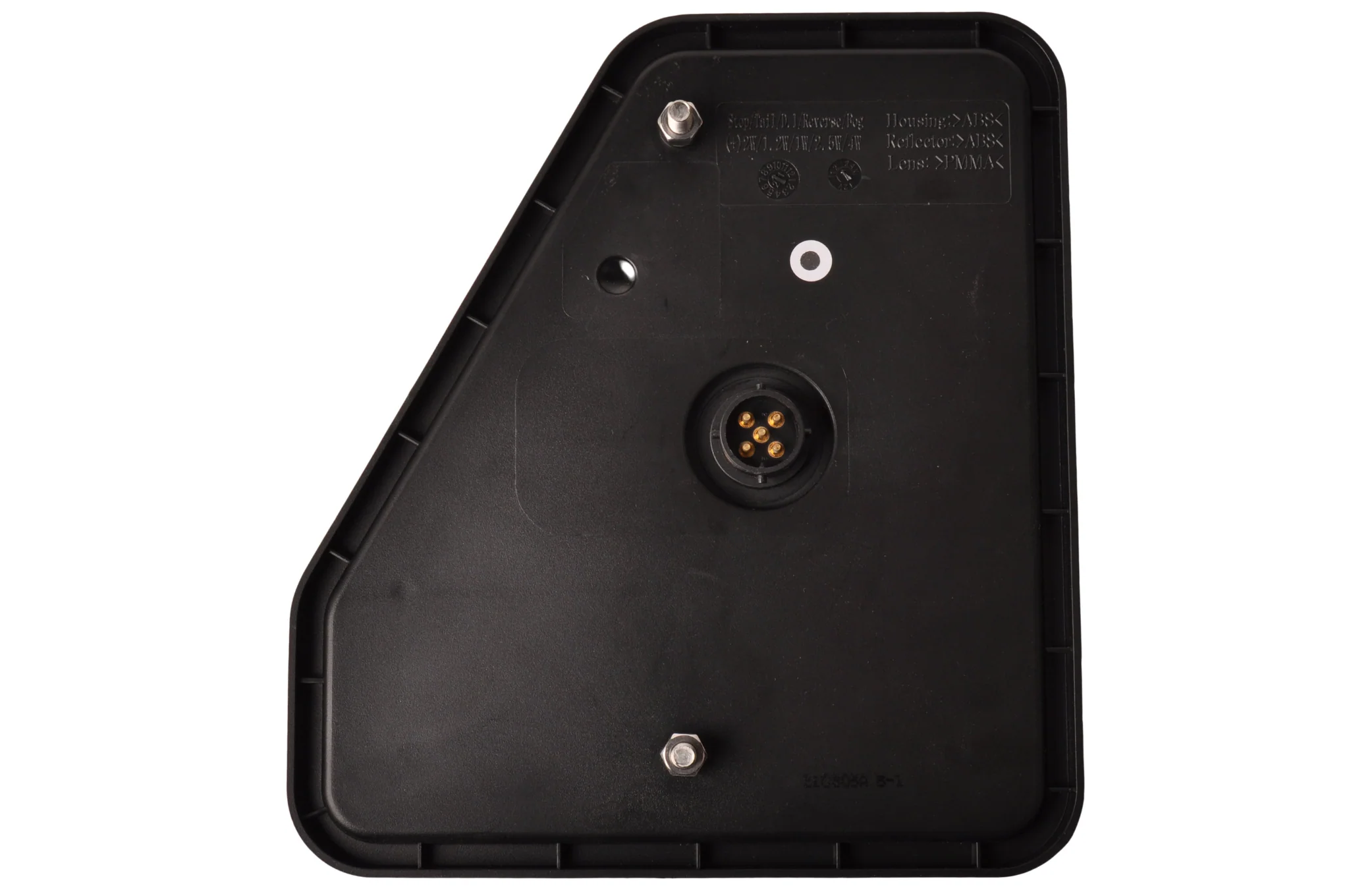 Achterlicht - Glotrac - LED - rechts - 208x188x40 mm - inclusief achteruitrijverlichting en driehoekreflector - Image 4