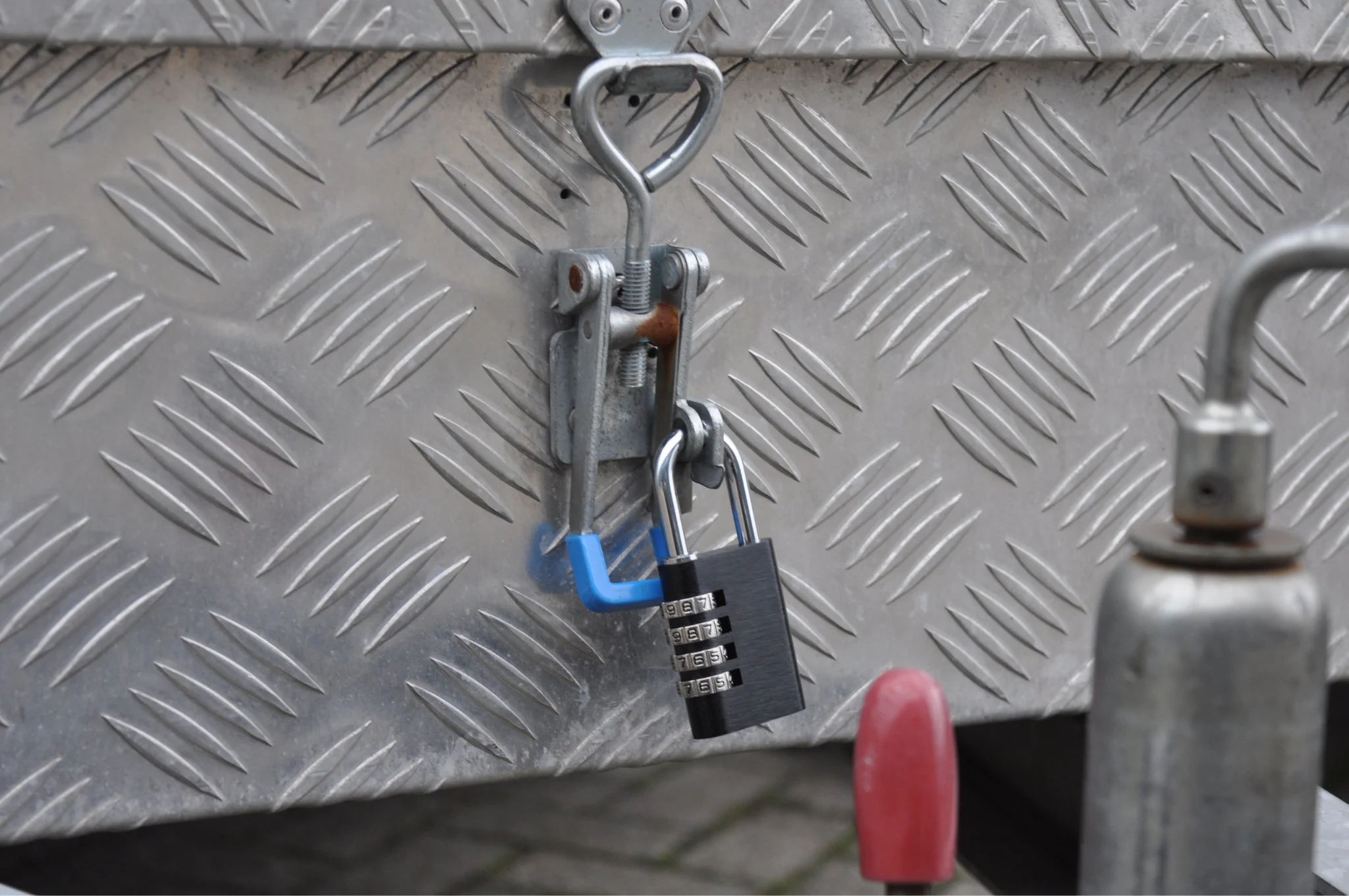Hangslot met cijfercode - 4 cijfers - Image 4