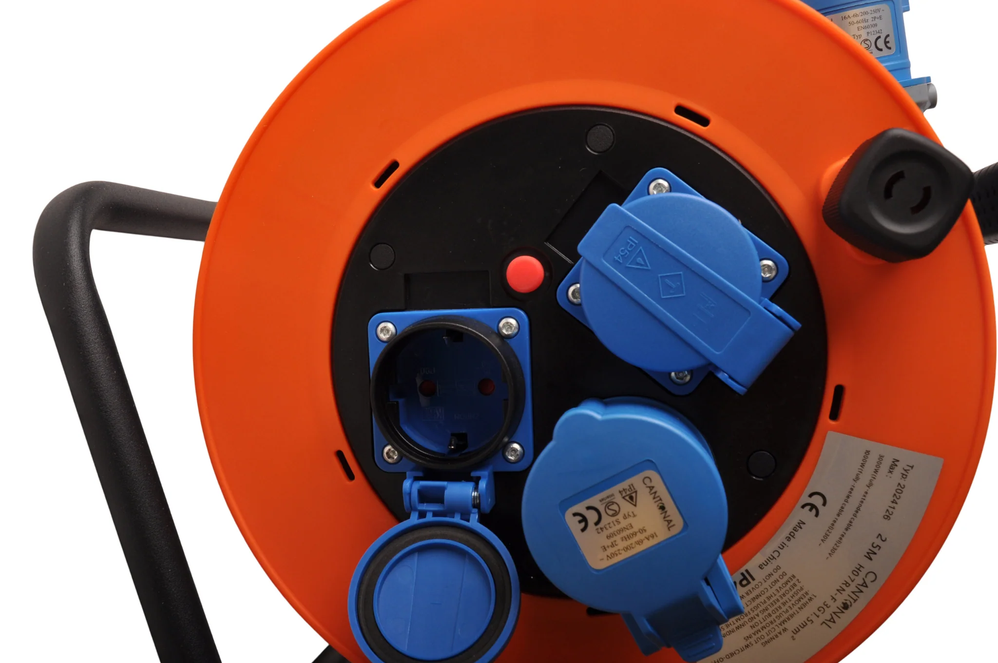 Kabelhaspel camping 25 meter -  schuko/CEE stekker - Image 6