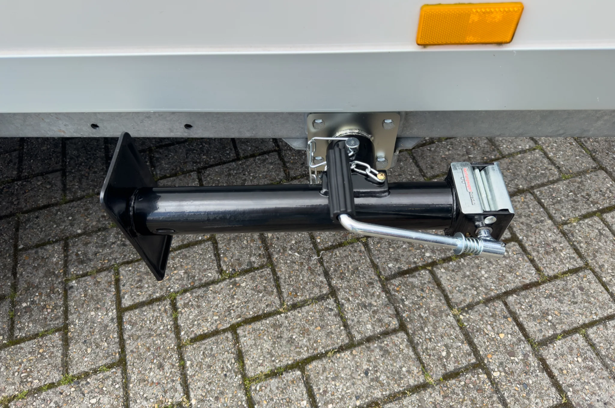 Kantelbare en uitdraaibare steunpoot - 43-73  cm - 1000 kg - inclusief flens - Image 3