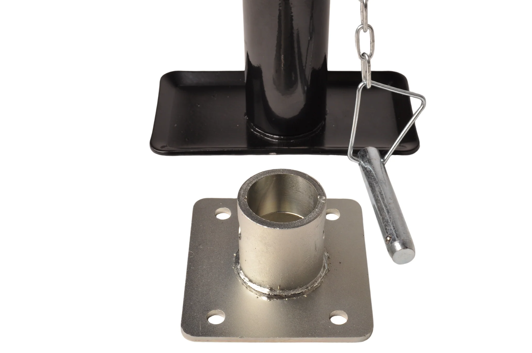 Kantelbare en uitdraaibare steunpoot - 43-73  cm - 1000 kg - inclusief flens - Image 8