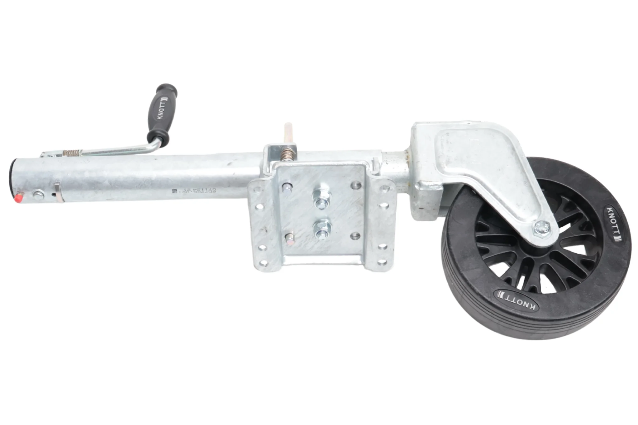 Draaibaar neuswiel - 60 mm - draagvermogen: 550 kg - zijslinger - Image 3