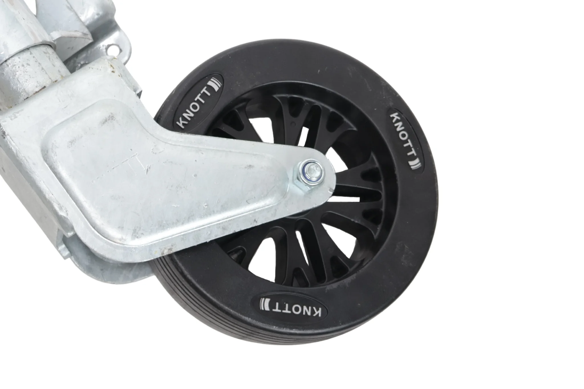 Draaibaar neuswiel - 60 mm - draagvermogen: 550 kg - zijslinger - Image 6