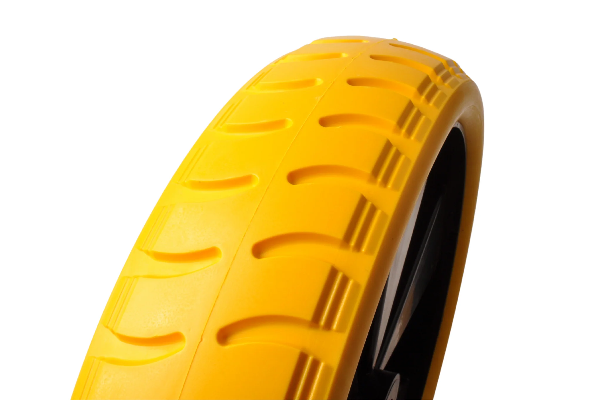 Kruiwagenwiel - 4.00-8 - massief/anti-lek band en zwarte kunststof velg - maximale belasting: 150 kg - asgat/naafdiameter: 20 mm - Image 4