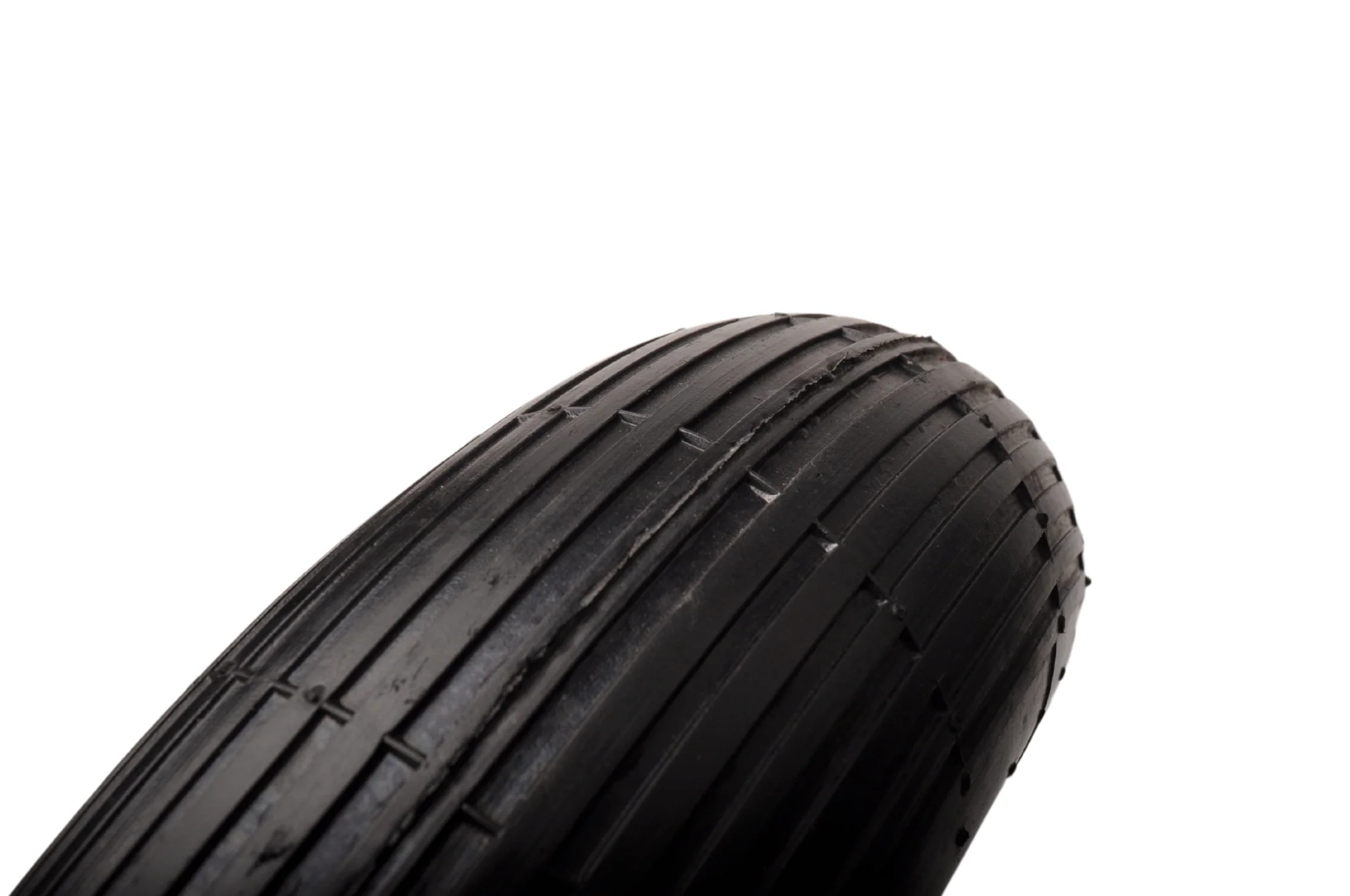 Heavy duty kruiwagenwiel - 4.00-8 - stalen rode velg - maximale belasting: 220 kg - asgat: 25 mm - Image 3