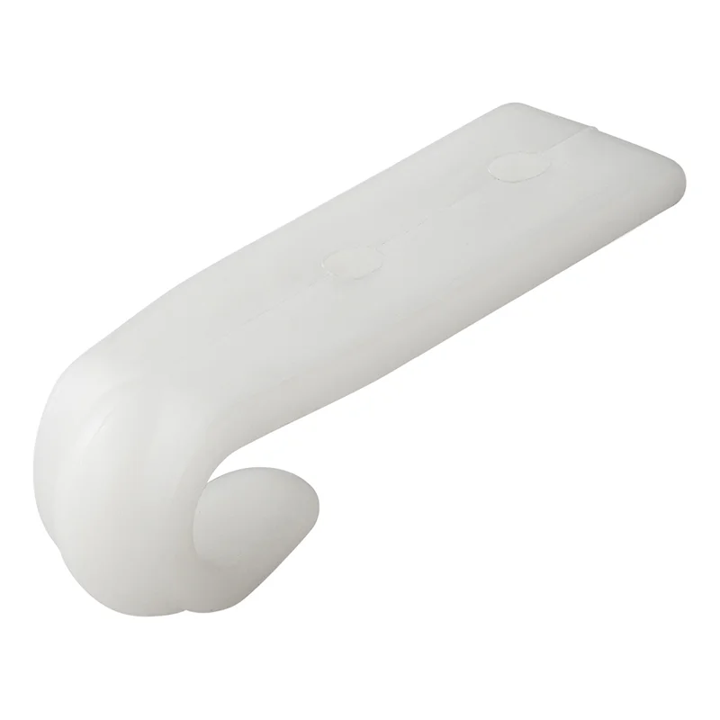 Opschroefbare kunststof haak - 65x20 mm - 1 stuk - Image 4