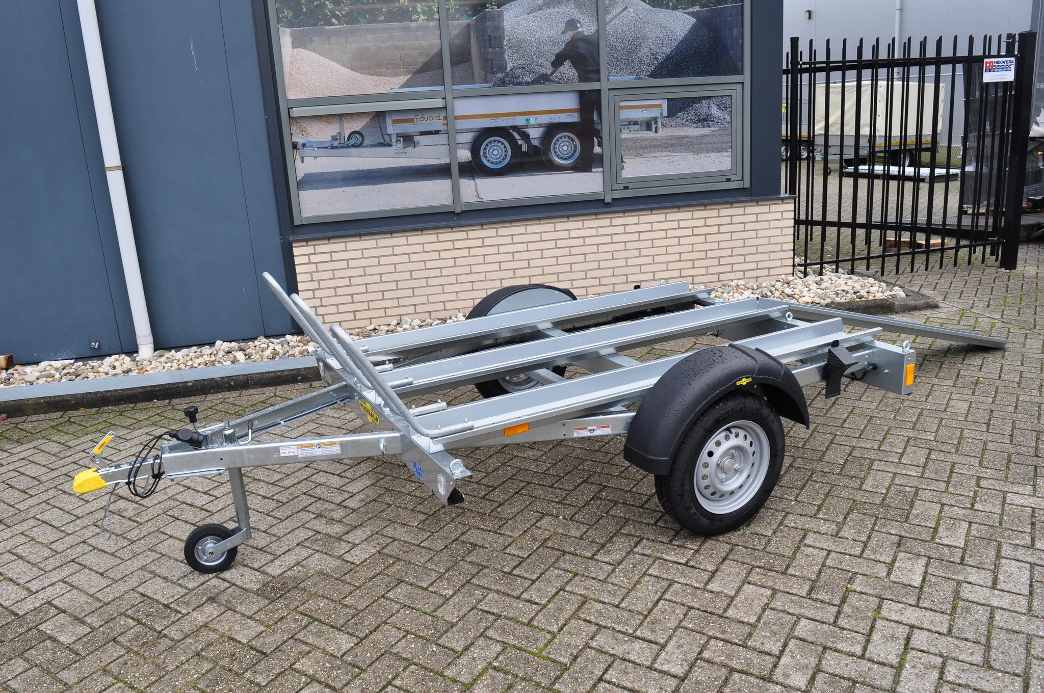 Humbaur HM 752113 - motor aanhanger - 750 kg bruto laadvermogen - laadoppervlakte 209x136 cm - ongeremd - Image 3