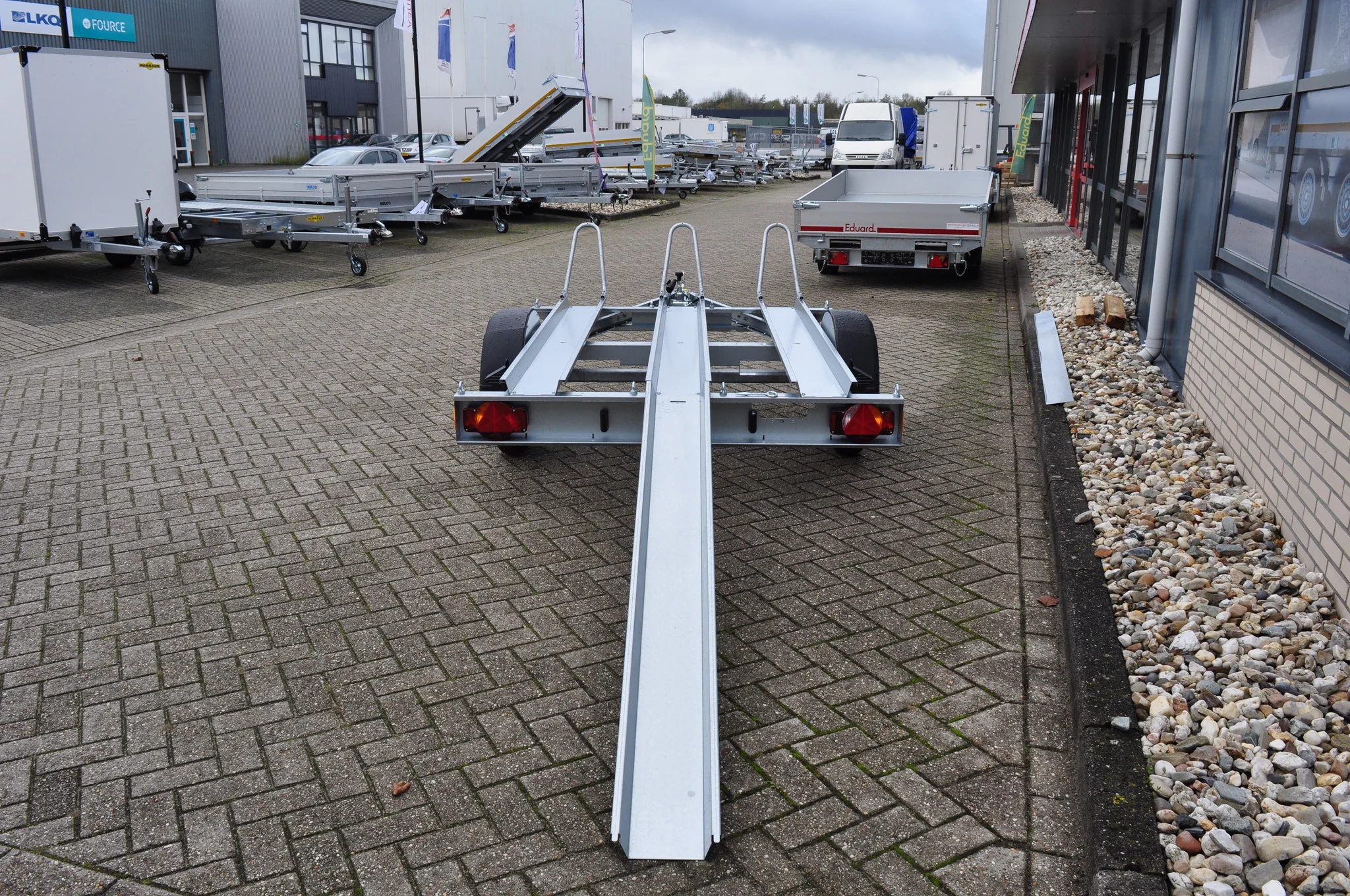 Humbaur HM 752113 - motor aanhanger - 750 kg bruto laadvermogen - laadoppervlakte 209x136 cm - ongeremd - Image 8