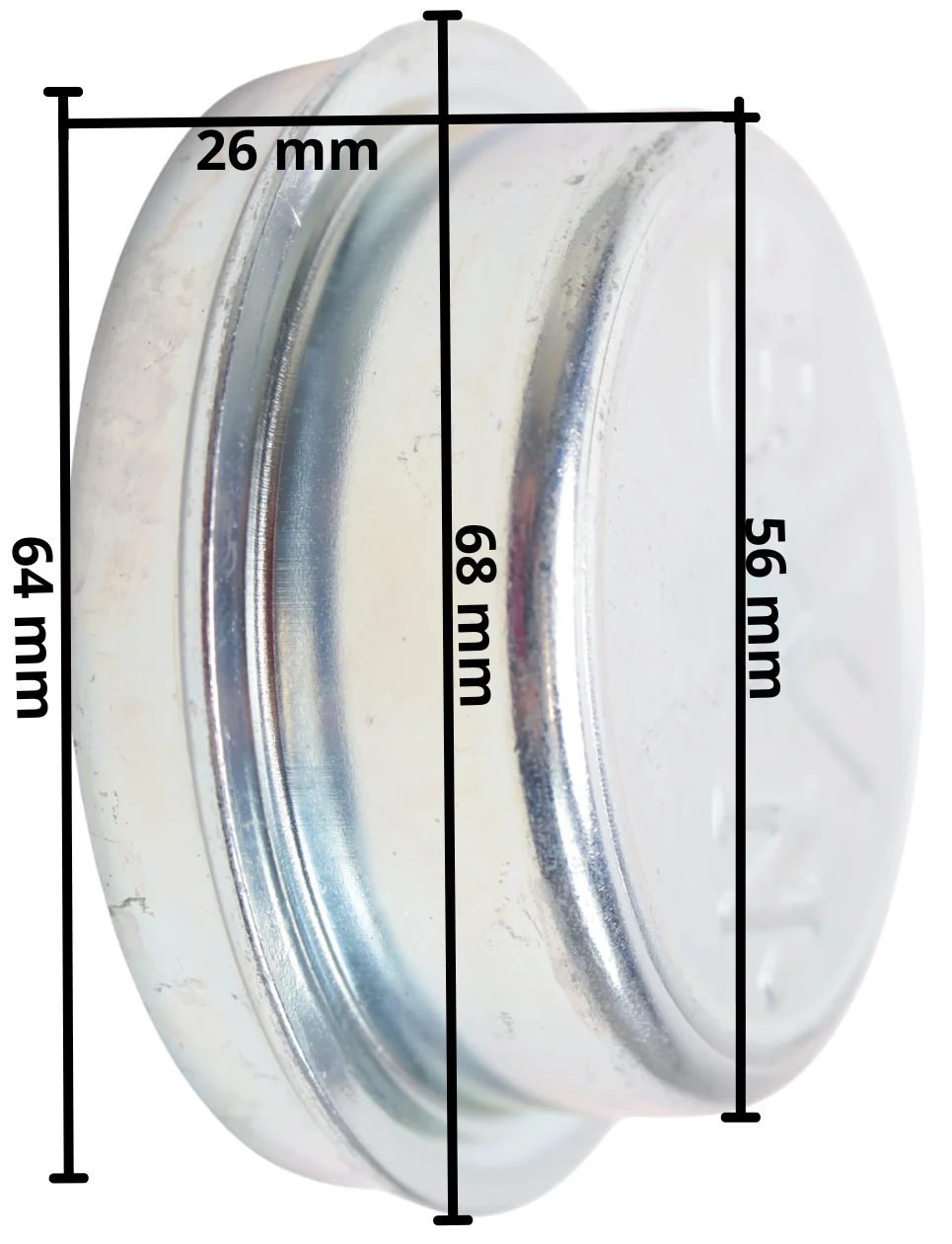 Naafdop 64 mm - geschikt voor Knott/ Schlegl - Image 6