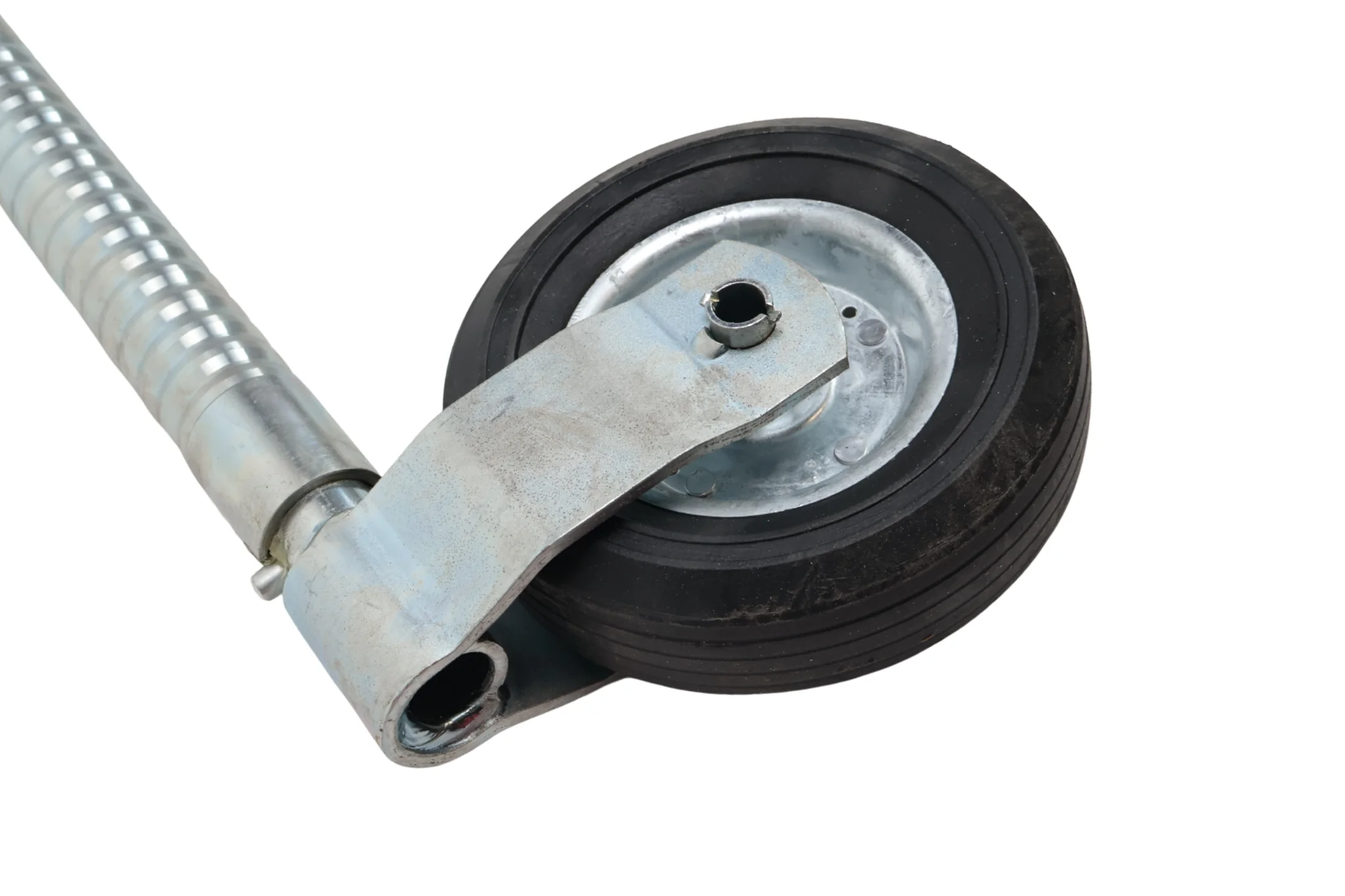 Neuswiel - 48 mm - geribbeld - draagvermogen: 150 kg - stalen velg - Image 3