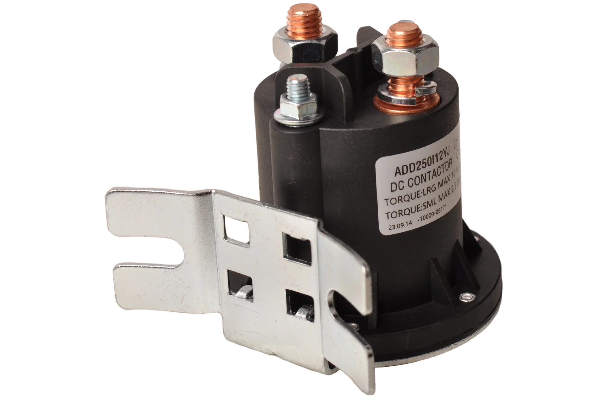 OMFB startrelais zwart voor hydrauliekpomp 12V - Image 5