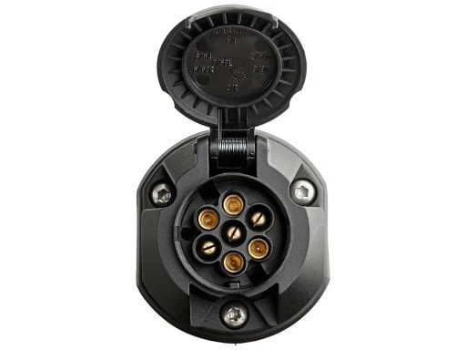 Spanningsverlager van 24 naar 12 Volt - 7 polige stekkerdoos - Image 4