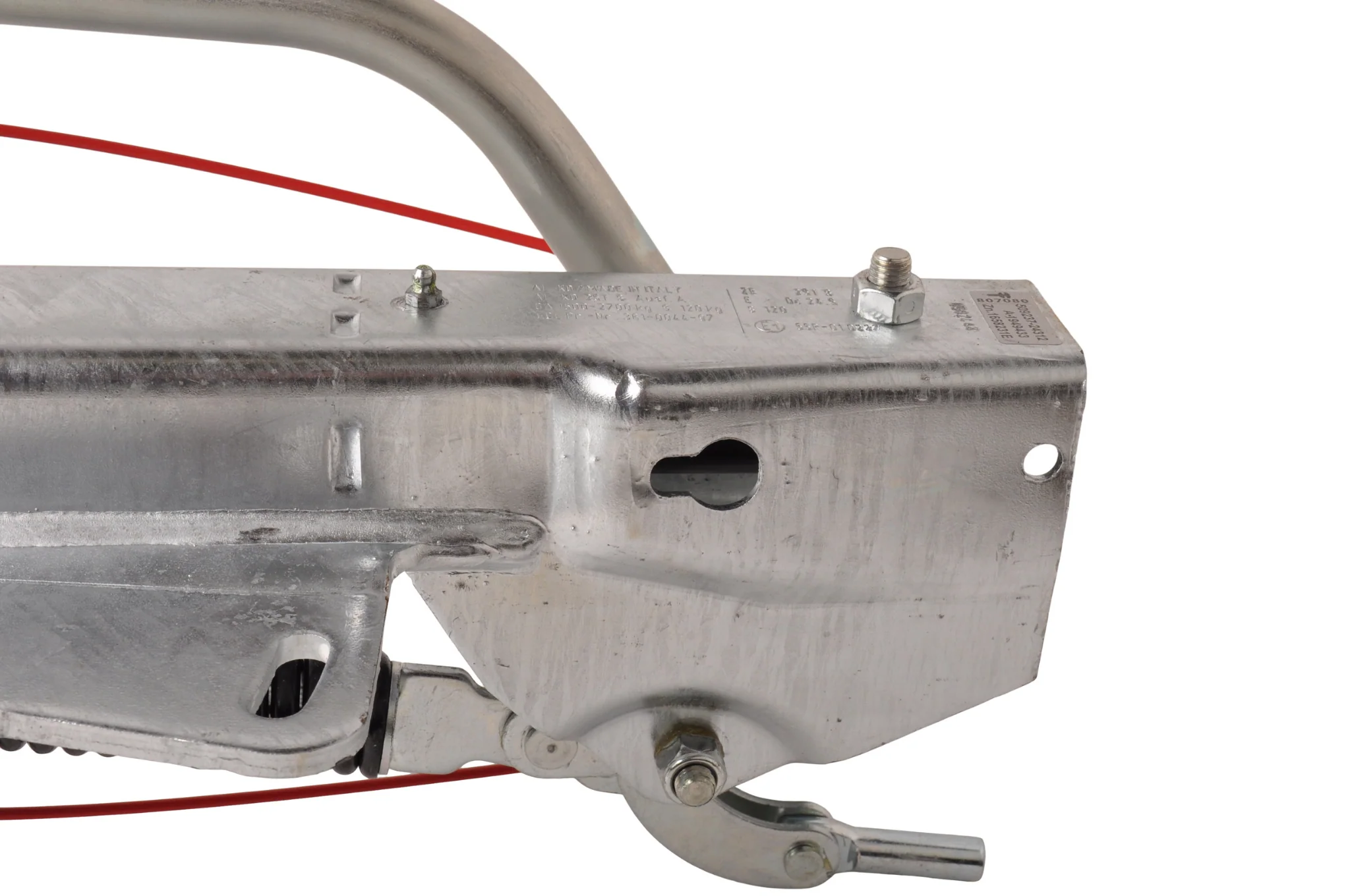 AL-KO oplooprem aanhanger - 251S - maximaal trekvermogen: 2700 kg - V-dissel aansluiting - onder/bovenbouw - Image 7