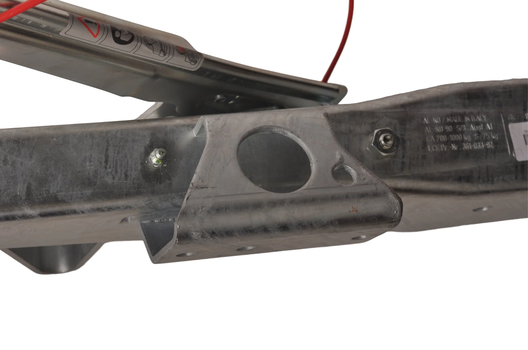 AL-KO oplooprem aanhanger - 90S/3 - maximaal trekvermogen: 1000 kg - aansluiting koker: 70 mm - incl. neuswielconsole - Image 5