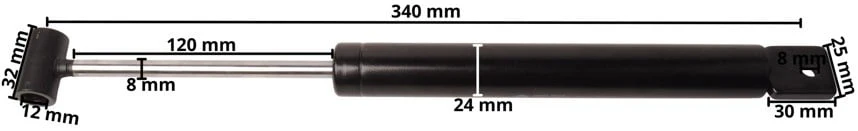 BPW oploopremdemper geschikt voor type PAV/ SR1.35-X - Image 5