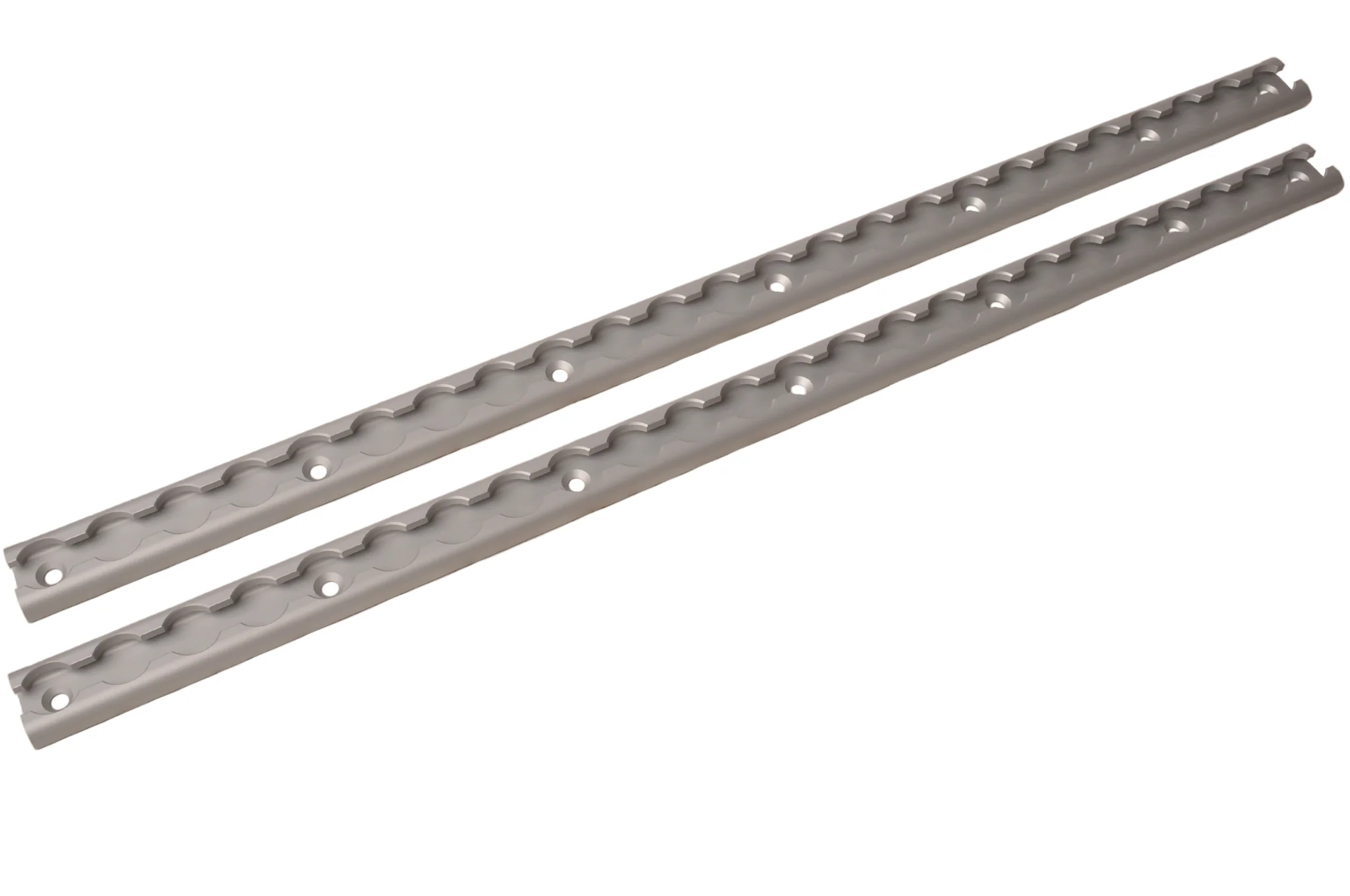 Aluminium vliegtuigrail set - 60 cm lengte - 30 mm breed - 500 kg breeklast - 2 stuks - Image 3
