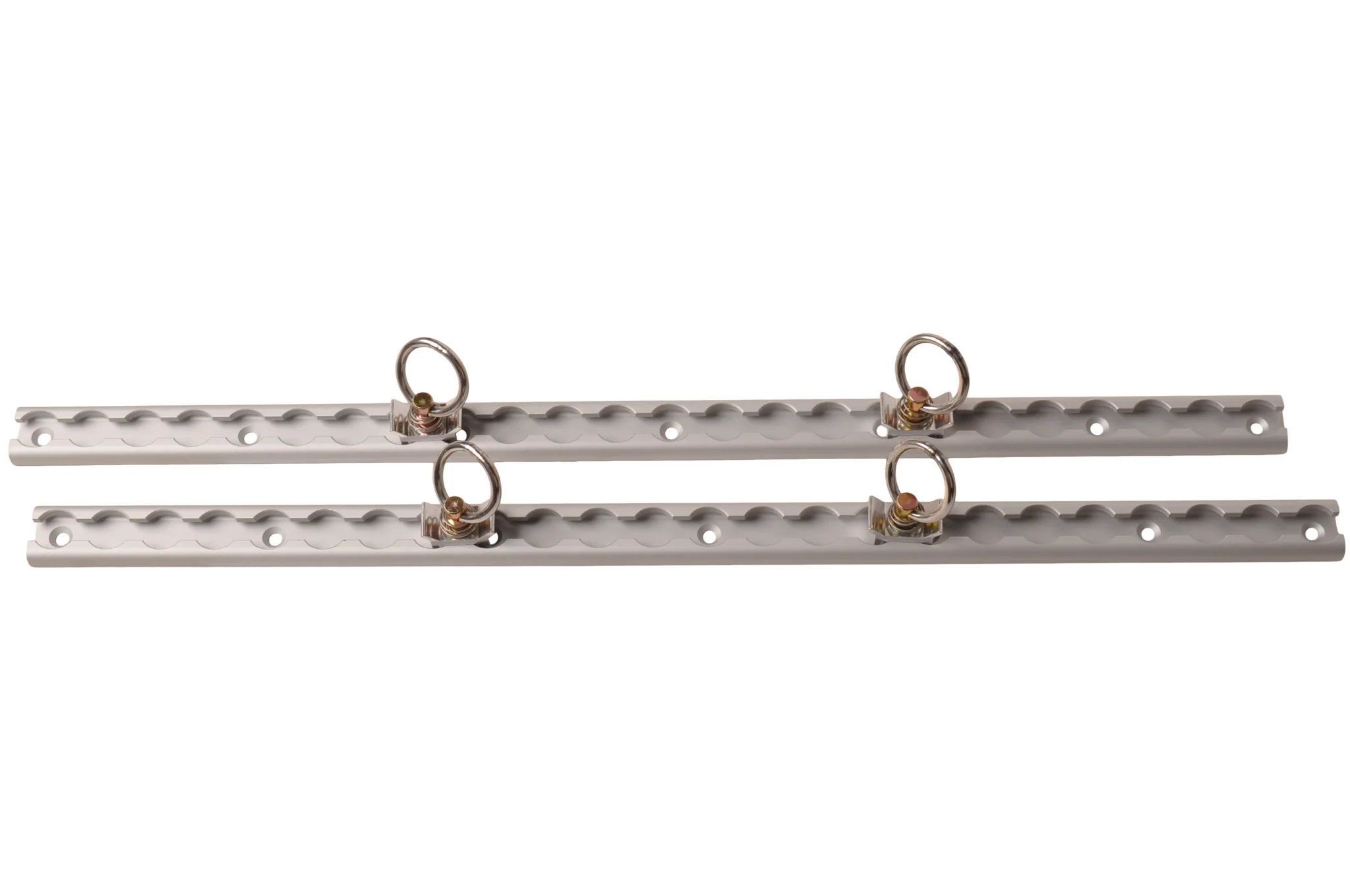 Aluminium vliegtuigrail set - 60 cm lengte - 30 mm breed - 500 kg breeklast - 2 stuks - Image 6