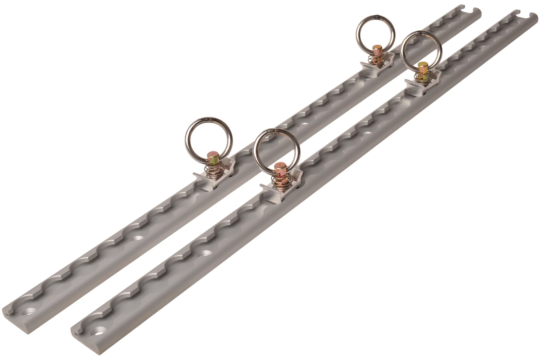 Aluminium vliegtuigrail set - 60 cm lengte - 30 mm breed - 500 kg breeklast - 2 stuks - Image 9