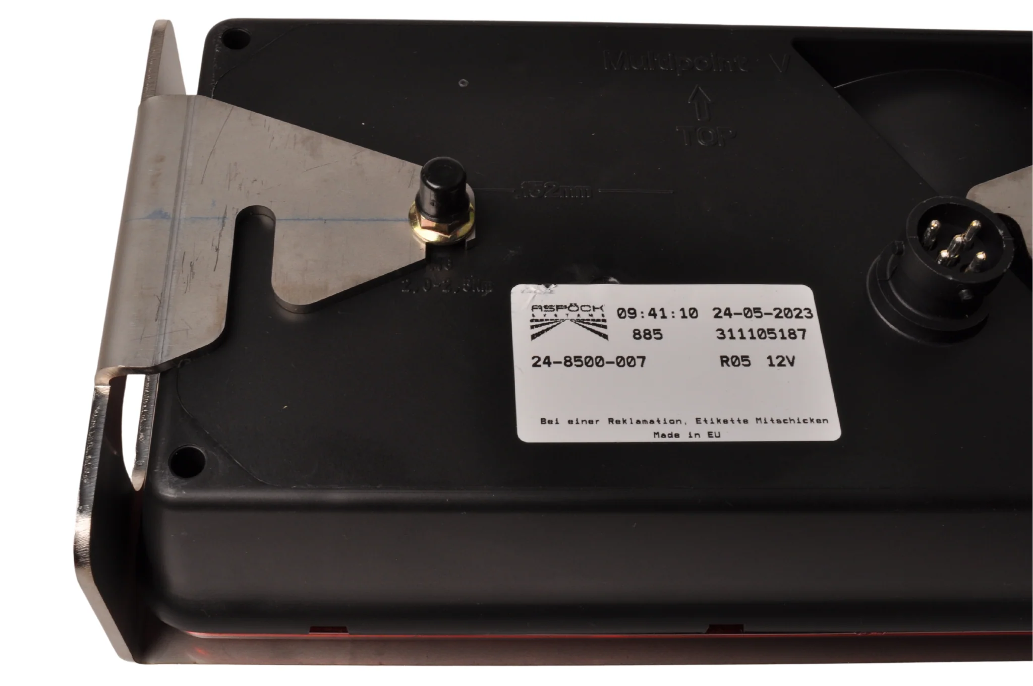 Set van 2 aanhanger achterlicht beschermrekken Multipoint 5 - 245x140x65 mm - RVS - Image 6