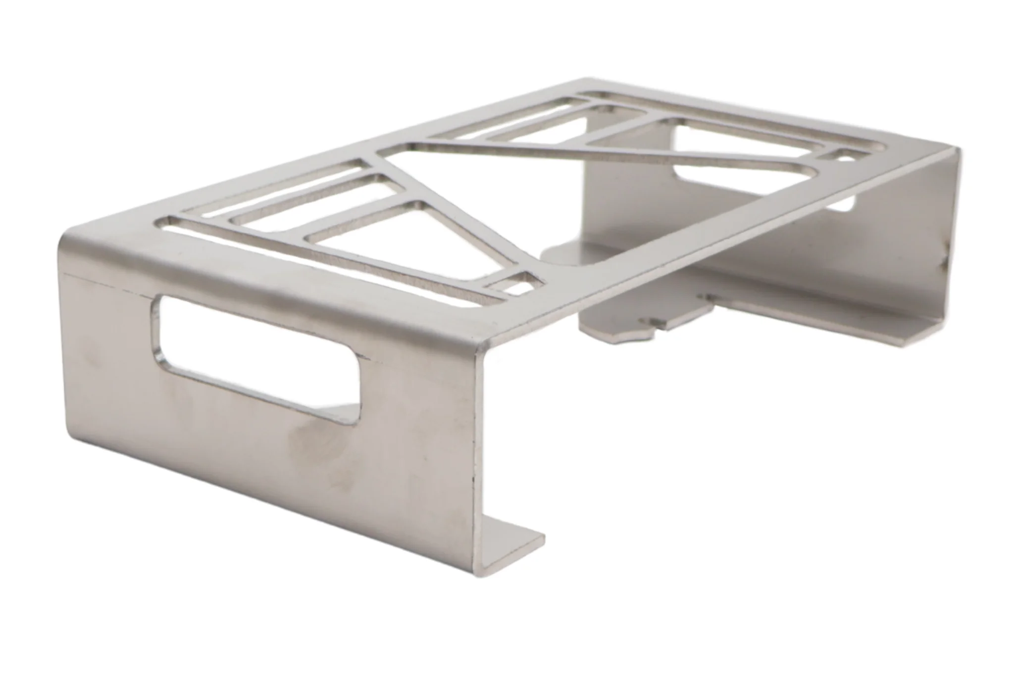 Set van 2 beschermrekken Multiled 4 - 253x141x63,7 mm - met vrije driehoek - RVS materiaal - Image 7