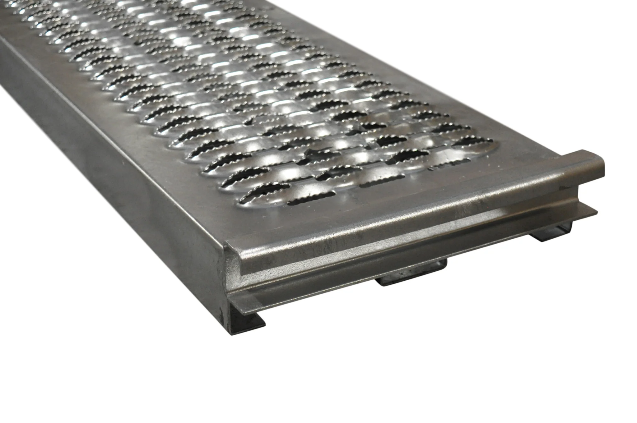 Set van 2 oprijplaten  - 244x30x7,5 cm - staal - 2200 kg maximaal draagvermogen - Image 5