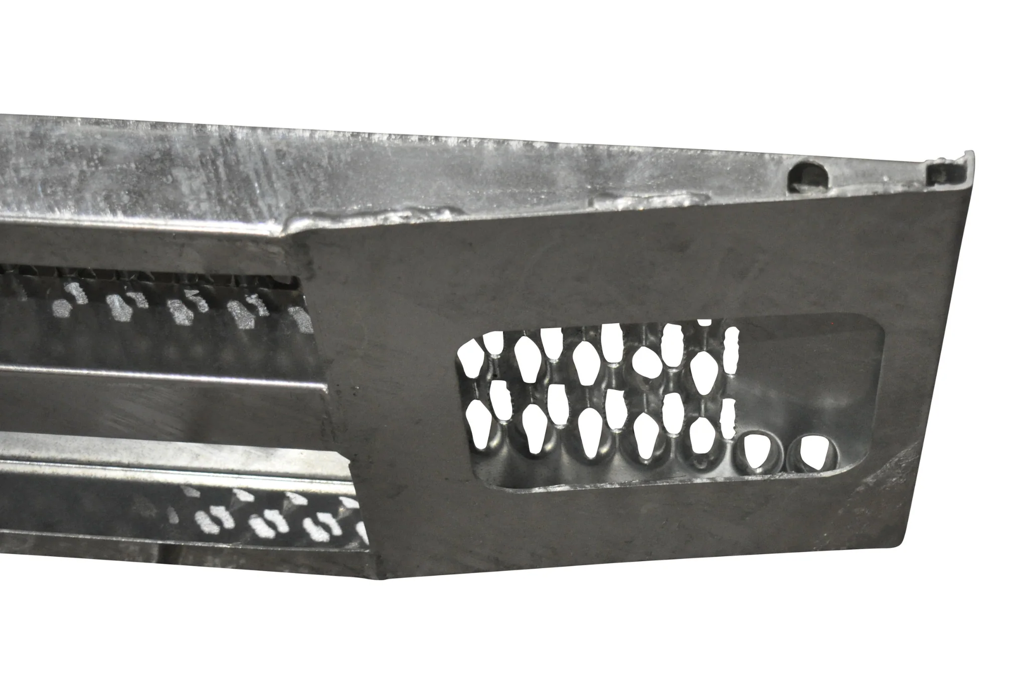 Set van 2 oprijplaten  - 244x30x7,5 cm - staal - 2200 kg maximaal draagvermogen - Image 6