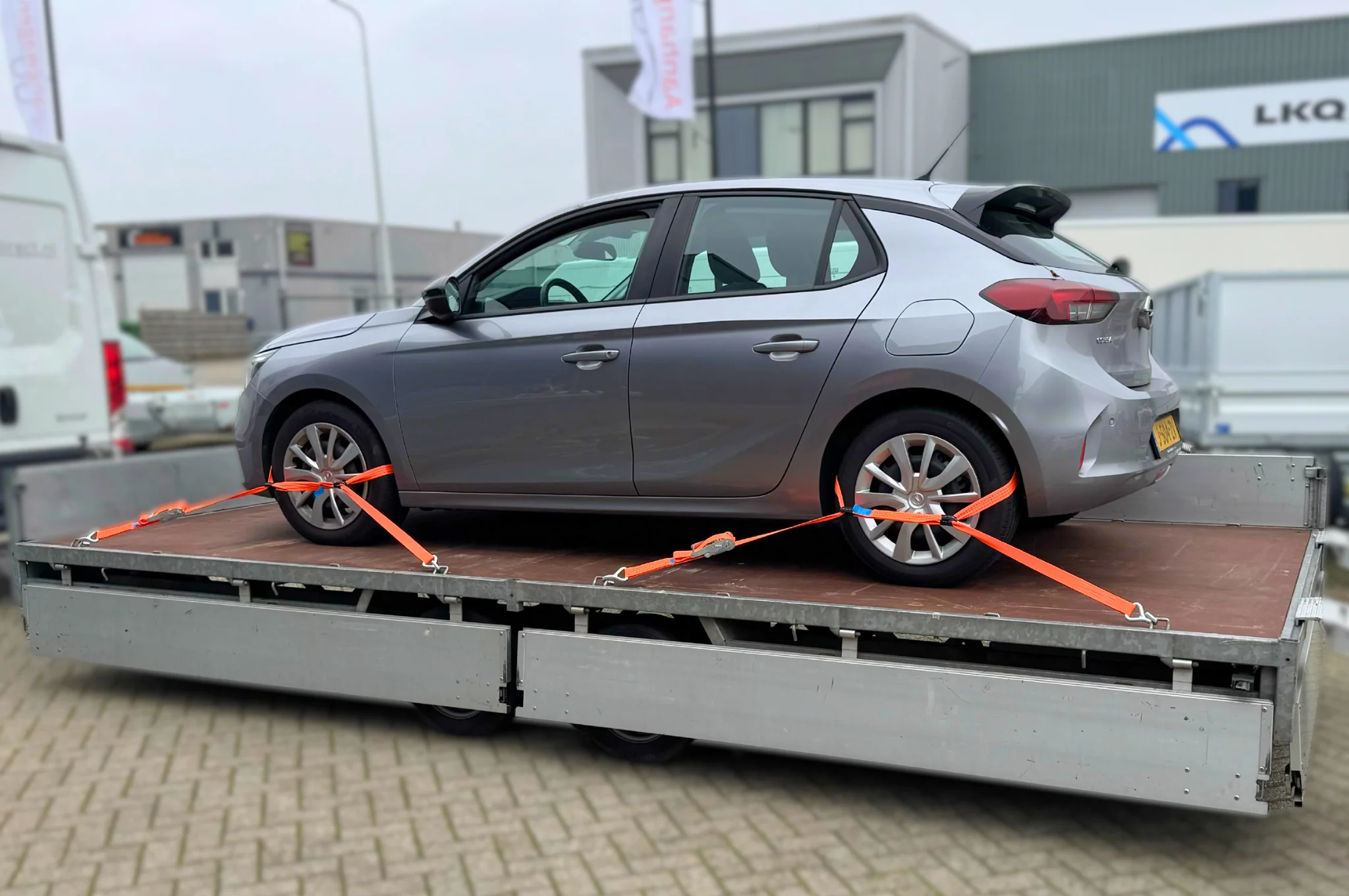 Set van 4 spanbanden voor autoambulance - 330x3,6 cm (3000 kg) - Image 7