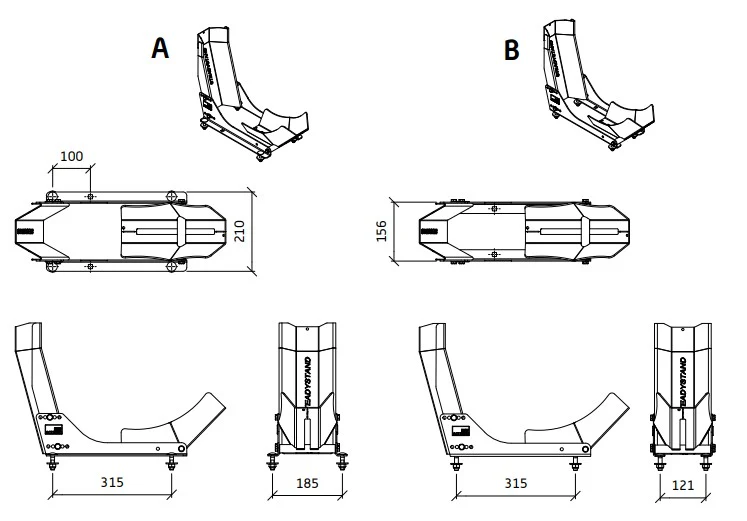 Acebikes SteadyStand Fixed - inrijklem voor aanhanger en bestelwagen - Image 7