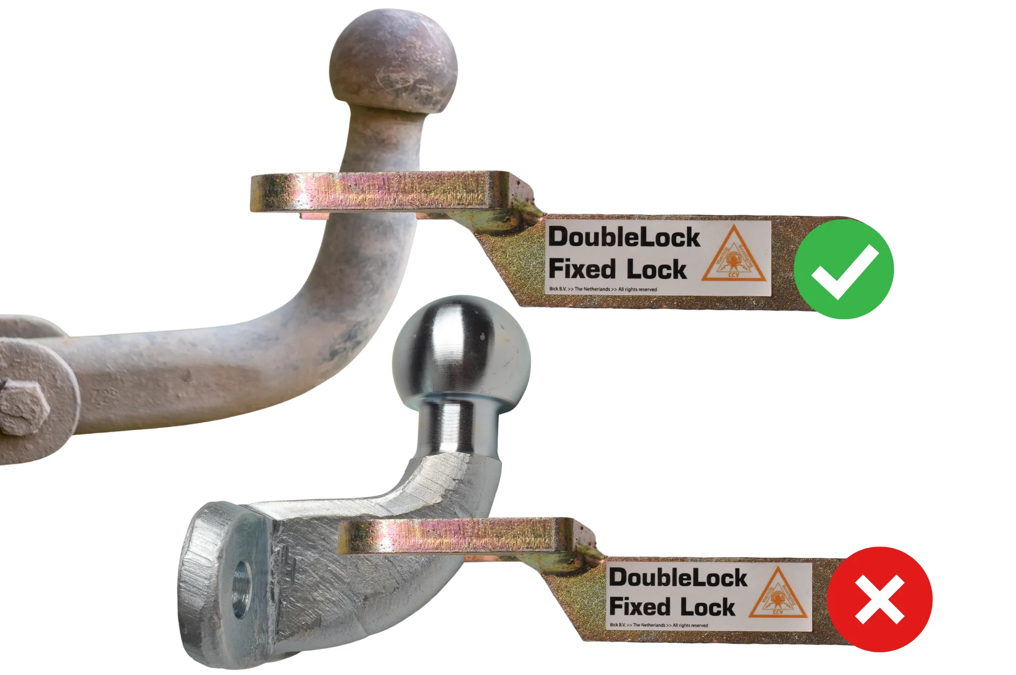 DoubleLock Type B Fixed Lock - Al-KO disselslot ongekeurd voor geremde koppelingen - Image 3