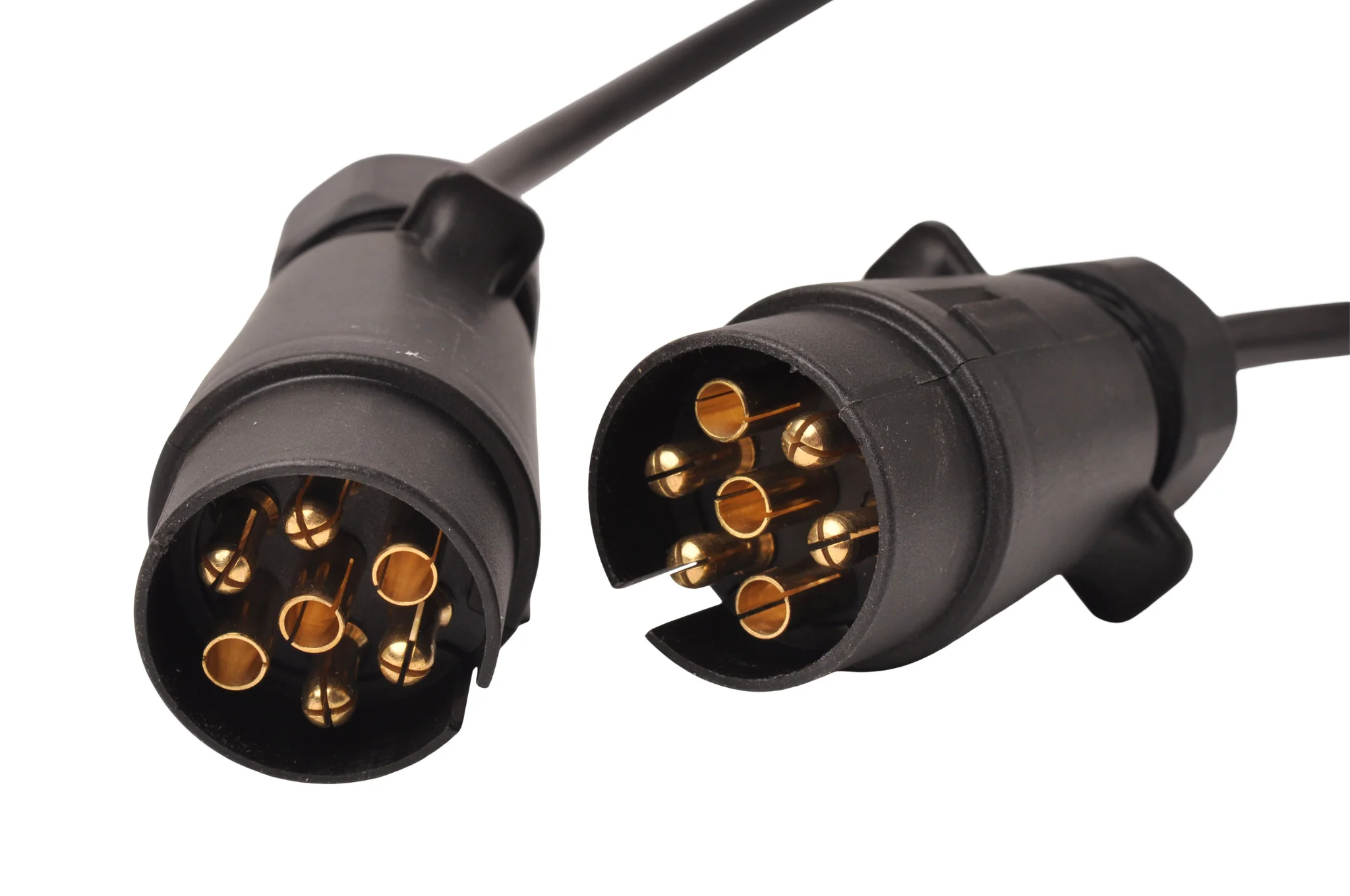 Verlengkabel 5 meter 7 aderig met 2x 7-polige stekker - 500 cm - Image 3