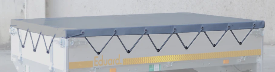 Vlakzeil op maat voor Eduard aanhanger - 200x145 cm - waterdicht - Image 3