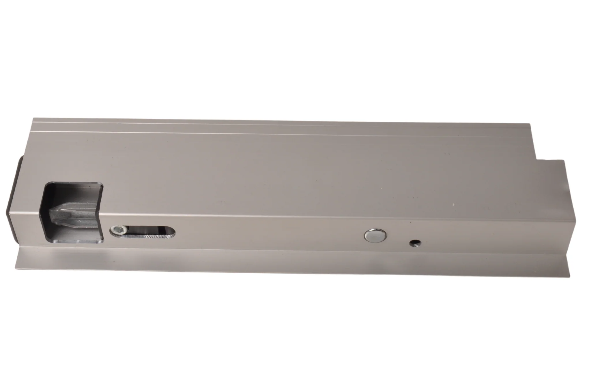 Zijbordsluiting 300 mm Alu rechts ( type Anssems GT ) - kunststof handgreep - Image 4